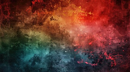 Aufkleber - Grunge background with an abstract design