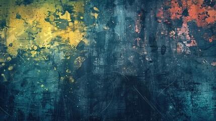 Aufkleber - Grunge background with an abstract design