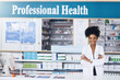 © peopleimages.com - Pharmacist, black woman and portrait with pride in clinic of healthcare advice, medical consultant and medicine trust. Confident, female person and arms crossed of pharmaceutical wellness at pharmacy