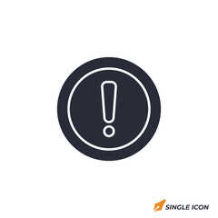 Poster - Info icon vector illustration. Info symbol isolated on white background