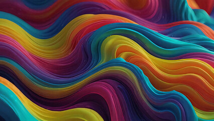 Wall Mural - abstract colorful background