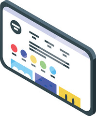 Poster - Smartphone displaying a project management app, visualizing tasks and progress using a kanban style board