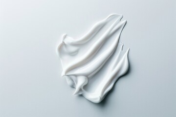 Poster - Close-up of a white cloth on a table
