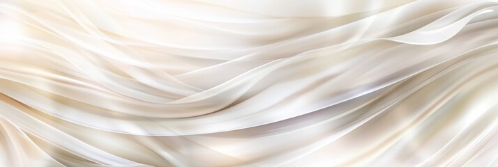 Abstract Background. Smooth elegant white silk or satin luxury cloth texture for wedding background.