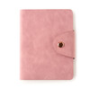 © Pixel-Shot - Stylish pink notebook on white background