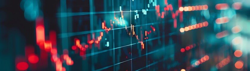 Poster - Financial Market Data Display