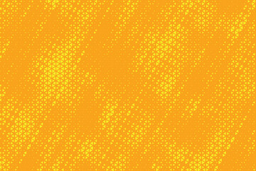 Poster - Triangular Halftone Texture Retro Style Vector Geometric Technology Abstract Background. Half Tone Triangles Retro Colored Pattern. Minimal 80s Style Dynamic Tech Structure Wallpaper