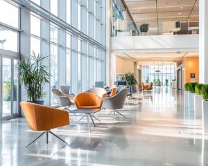Aufkleber - Modern Lobby Interior Design
