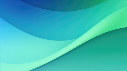 Modern gradient green to blue background