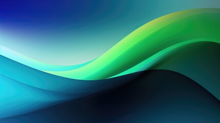 Wall Mural - modern light background with green and blue gradient
