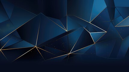 Wall Mural - navy blue geometrical social banner vector