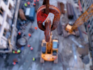 Wall Mural - Construction Site Overview