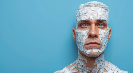 Poster - portrait of a person with a beard