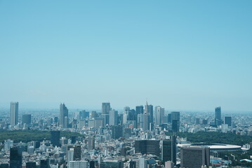 Wall Mural - 新宿の風景