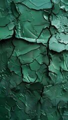 Poster - green clay background