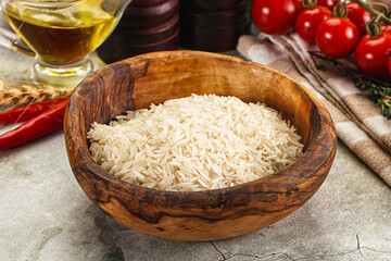 Sticker - Indian cuisine - raw basmati rice