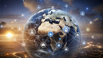 global internet connection application technology