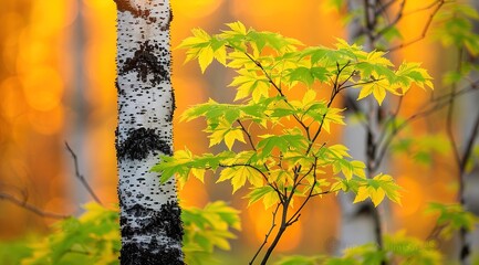 Wall Mural - autumn in the park