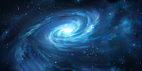 Celestial Star Clipart with Spiral Galaxy Pattern. galaxy, symbols of time and facets of memory. A star clipart with a spiral galaxy pattern inside, giving it a cosmic and celestial feel