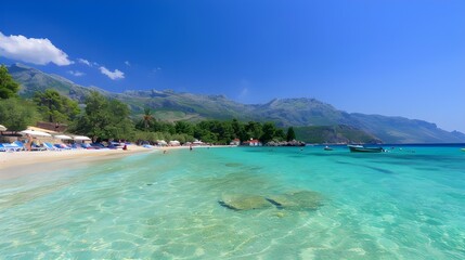 Wall Mural - summer Greece at daylight