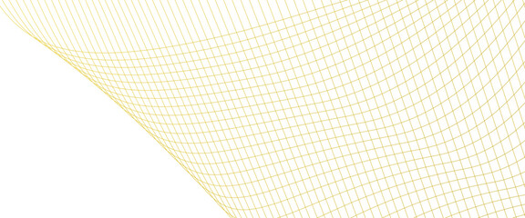 Poster - Vector wavy stripes of the pattern of gold lines, curved wave lines pattern on white background with diagonal wave striped lines pattern for backdrop and wallpaper template.	
