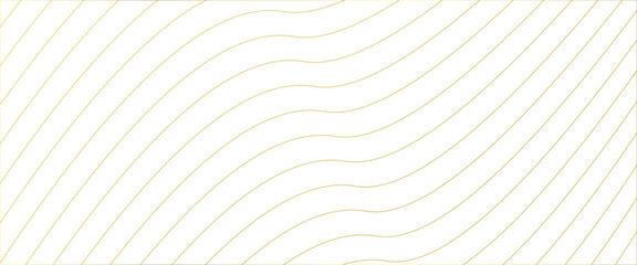 Poster - Vector gold abstract background with stripes line for backdrop or wavy lines background.