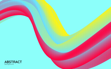 Poster - abstract colorful creative background