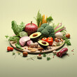 © Iqra - vegetarian food, vegetables