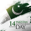 © Ali - Pakistan Independence Day 14 August Illustration.