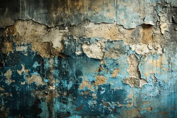 Wall Mural - Ice Light Blue Pastel Backgrounds, blue abstract ice texture grunge background, Ai generated