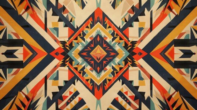 Geometric patterns in cultural symbolism. Discuss a geometric symbol or motif that holds cultural significance.
