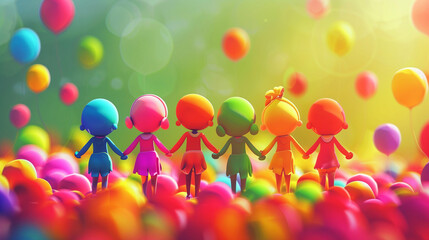 Wall Mural - Friendship day background' free Photos Images