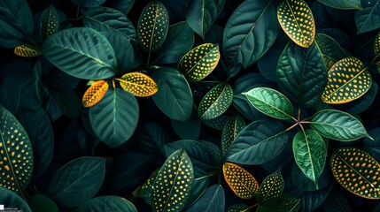 Poster - Polka dot patterns are common in nature, appearing on flowers and leaves, adding unique beauty.