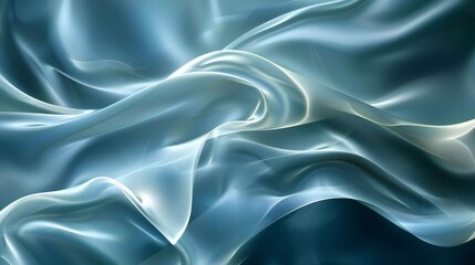 Wall Mural - blue abstract modern wave background