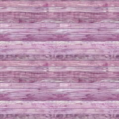 Wall Mural - Seamless pattern with lilac wooden boards. Light violet wooded planks endless repeating texture.