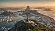 © Panuwat - landscape photograph iconic Christ Redeemer statue Rio de