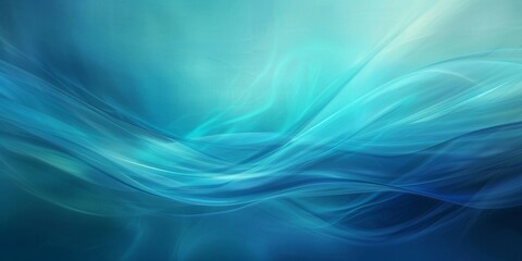 Wall Mural - Simple Abstract Blue and Teal Background with a Clean, Modern Design