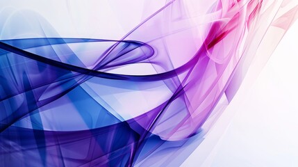 A stunning abstract artwork featuring intertwined blue and pink swirls, evoking a sense of motion and elegance.