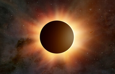 Aufkleber - Solar Eclipse 