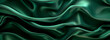 © BRH - Smooth elegant green silk luxury cloth texture background