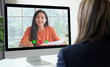 © mangpor2004 - Video conference, Work from home, Asian woman making video call to business team with virtual web, Contacting asia colleague by conference on laptop computer at home, Online consultation business