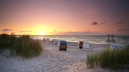 Wall Mural - recreation on the summer vacation at the beach