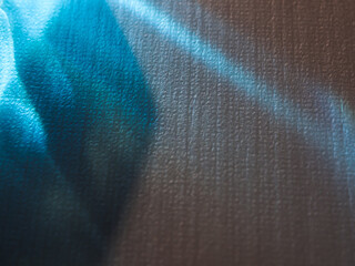 Wall Mural - light reflections on foam sheets in the dark for an energy abstract background.