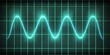 © Sujid - Visual representation of a wave on an oscilloscope screen, waveform, electronic, technology, monitor, screen, display