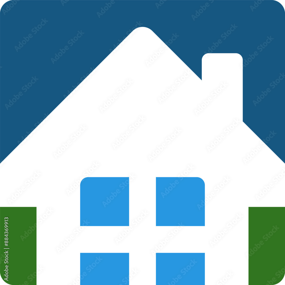 家のロゴデザイン(Real estate logo design) Stock Vector | Adobe Stock