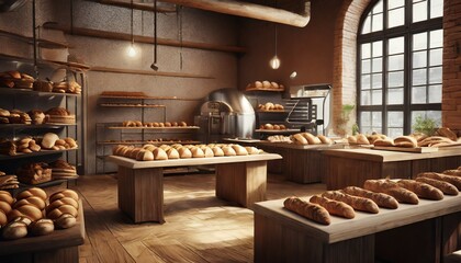 Canvas Print - bakery in the bakery