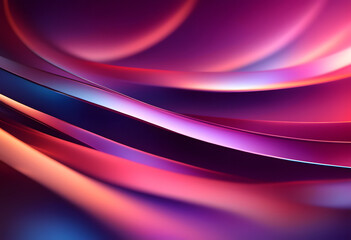 Wall Mural - Abstract digital background art with flowing, colorful, red, purple, and blue colors, smooth gradients.