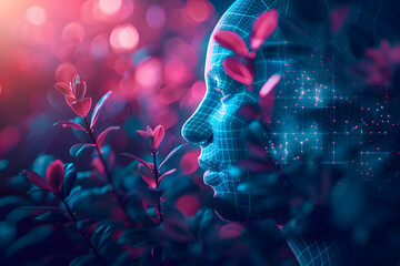 Poster - natural language processing - nlp - speech recognition - computational linguistics concept