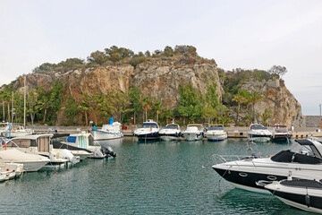 Poster - La Herradura harbour in Andalucia, Spain