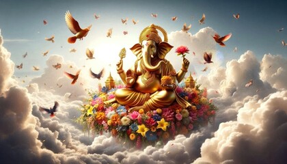 Wall Mural - God Ganesh